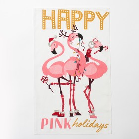 

Полотенце кухонное «Happy Pink» 35х60см