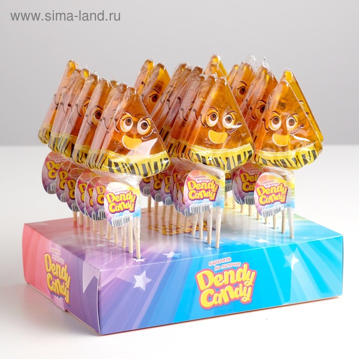 

Леденцовая карамель на палочке Dendy Candy, дыня, 40 г