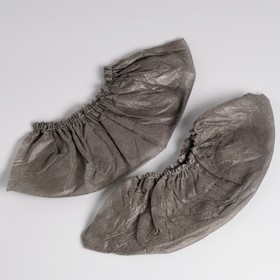 Носки одноразовые для прокатной обуви из НПП, черный, 360*120 мм, спанбонд 17 г/м2