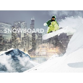 

фотообои на флизелиновой основе Moda Interio 4-975 Сноуборд 3.6x2,7м