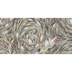 

Обои флизелиновые Erismann Azzura 4554-6 перья зеленые 1,06х10м