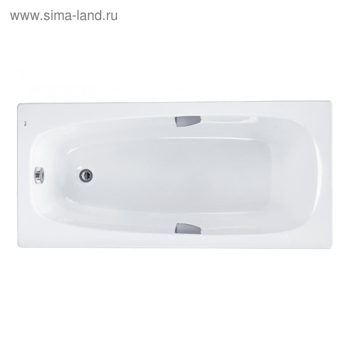 Ванна акриловая Roca Sureste 160 x 70 см, прямоугольная, цвет белый ванна акриловая 170 70 см roca sureste zru9302769