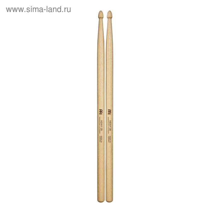Барабанные палочки Meinl SB110-MEINL Heavy 2B  деревянный наконечник