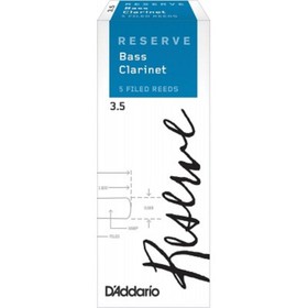 

Трости Rico DER0535 Reserve для кларнета бас, размер 3.5, 5шт