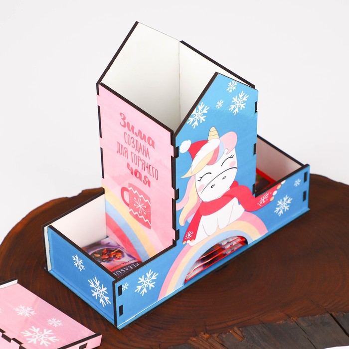 

Чайный домик «Единорог», 19,5 х 9 х 19,5 см