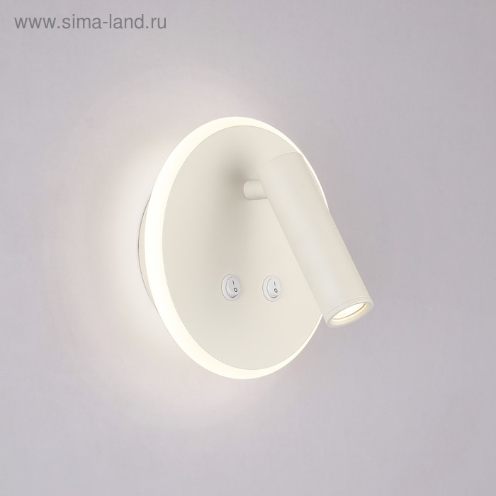 

Светильник Tera, 7+3Вт LED, цвет белый, 600Лм, 4200K, IP20