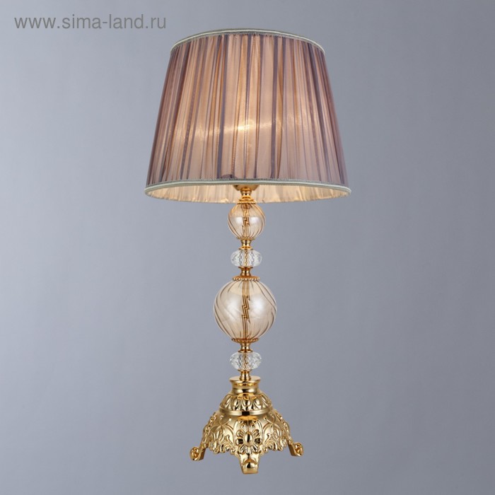 Настольная лампа Platea, 1x40Вт E27, золото
