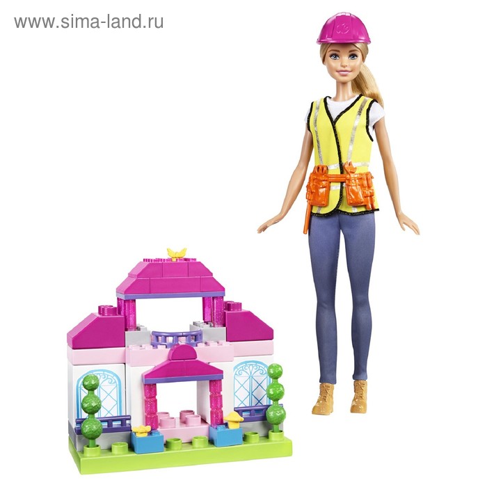 фото Игровой набор barbie «строитель»