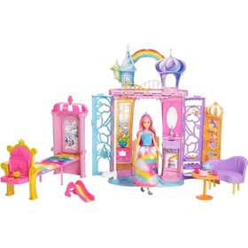 

Игровой набор Barbie «Переносной радужный дворец»