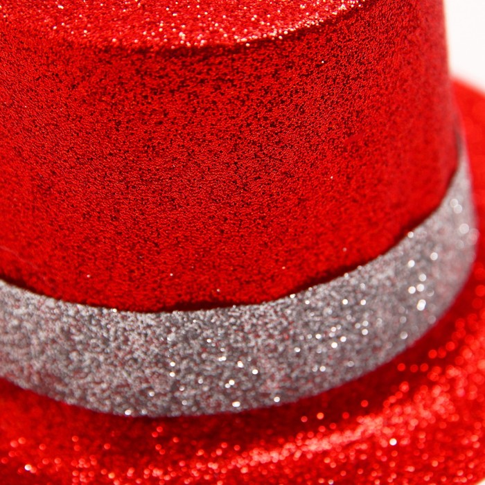 Карнавальная шляпка «Цилиндр», на резинке, цвета МИКС