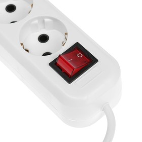 

Сетевой фильтр V.I.-TOK У3-Е, 3 розетки, 5 м, 16А, 3500 Вт, ПВС 3х1 мм2, с з/к, с выкл., Б