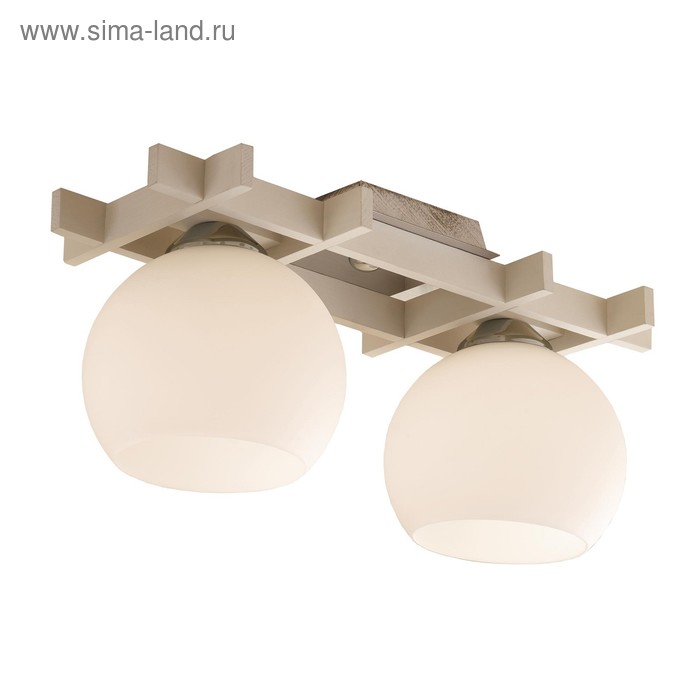 Люстра Нарита 2x100Вт E27 белый хром 4690₽