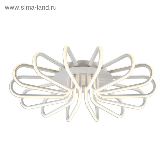 

Люстра Джемини, 160Вт LED, 10560лм, 3500K, белый