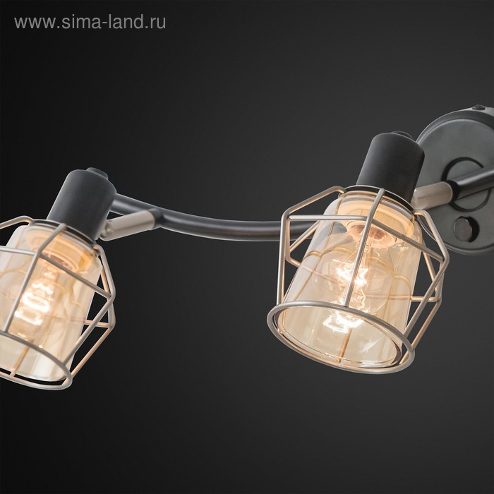 

Светильник Таверна, 3x60Вт Е14 чёрный