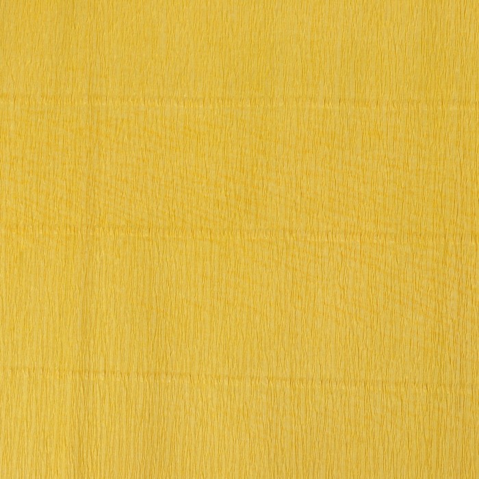 Бумага креп, простой, цвет жёлтый, 0,5 х 2,5 м