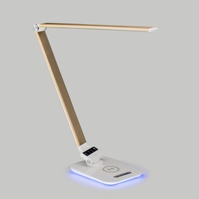 

Настольная лампа Ньютон, 6Вт LED, 450лм, 3000-5500K, белый, золото