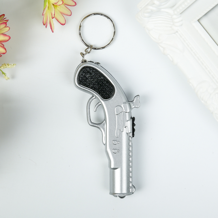 Световой брелок "Пистолет", МИКС
