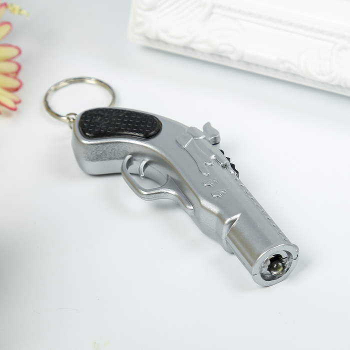Световой брелок "Пистолет", МИКС