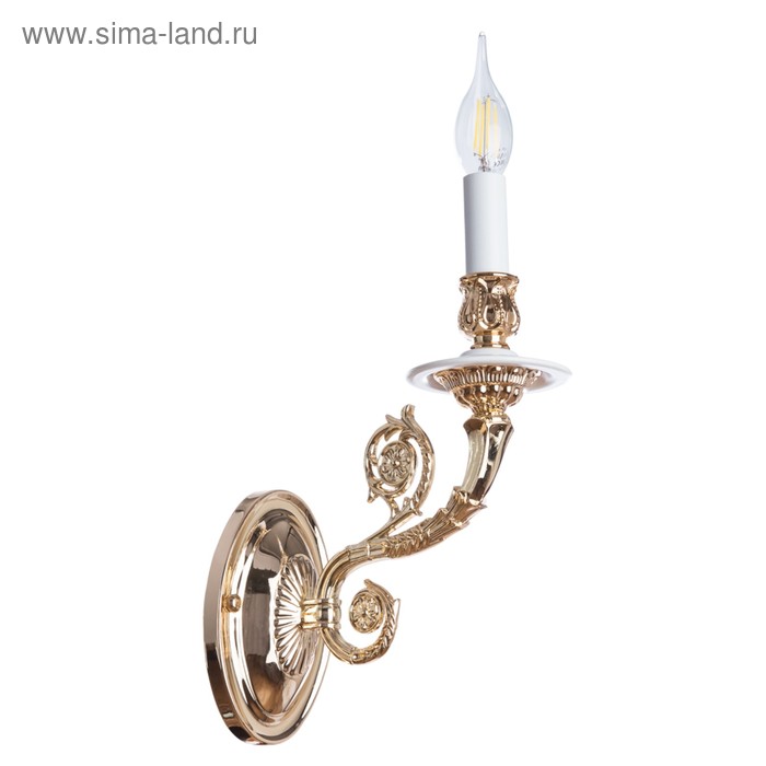 фото Бра luisa, 1x60вт e14, золото arte lamp