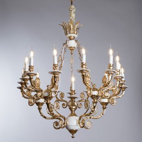 

Люстра LUISA, 16x60Вт E14, золото