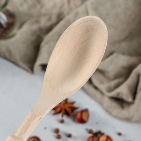 

Ложка деревянная "Столовая", премиум, 22 х 5 см, массив бука