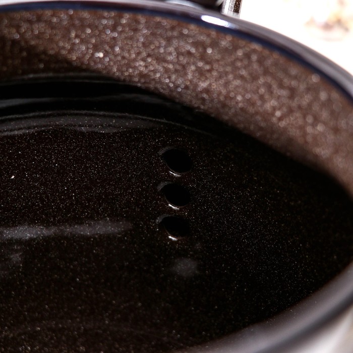 Чайник 3,5 л, без деколи, цвет коричневый