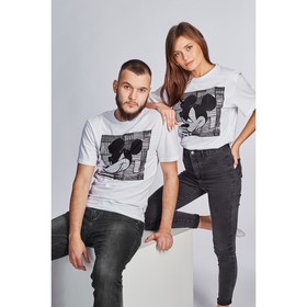

Футболка "Mickey1" Микки Маус, р. 50, белый