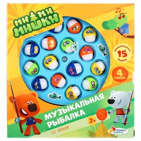 

Игровой набор «Рыбалка. Ми-ми-мишка», работает от батареек