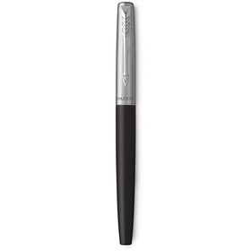 Ручка перьевая Parker Jotter Core F63 Bond Street Black CT M, корпус из нержавеющей стали (2030947)