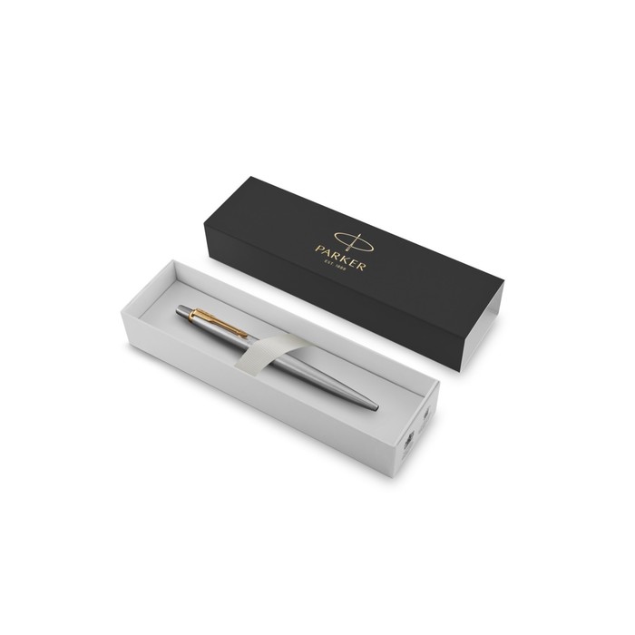 

Ручка гелевая Parker Jotter Core K694 Stainless Steel GT, корпус из нержавеющей стали, 0.7 мм, чёрные чернила