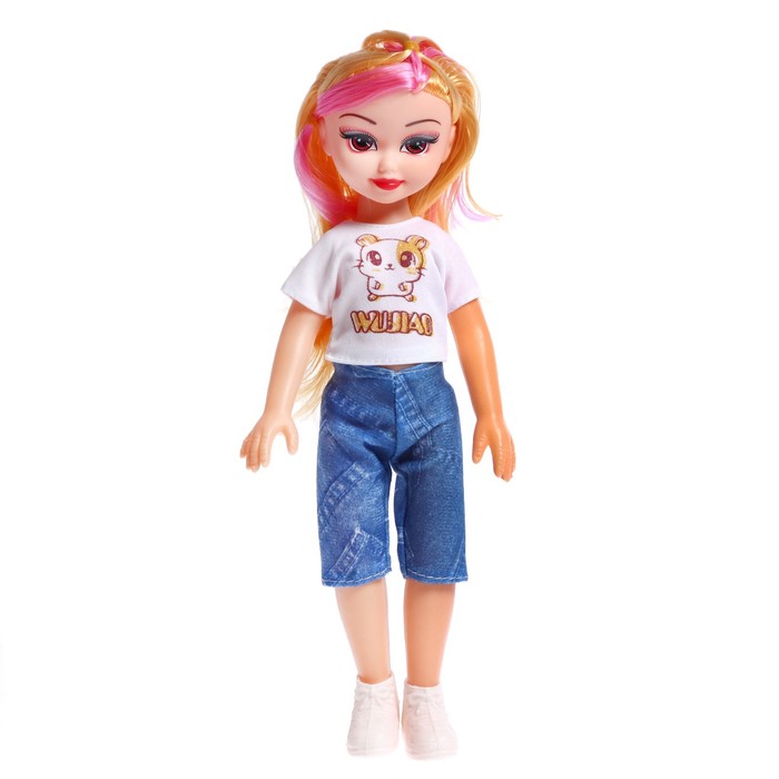 Кукла «Даша» в летней одежде, со звуковыми эффектами, МИКС кукла даша в летней одежде со звуковыми эффектами микс