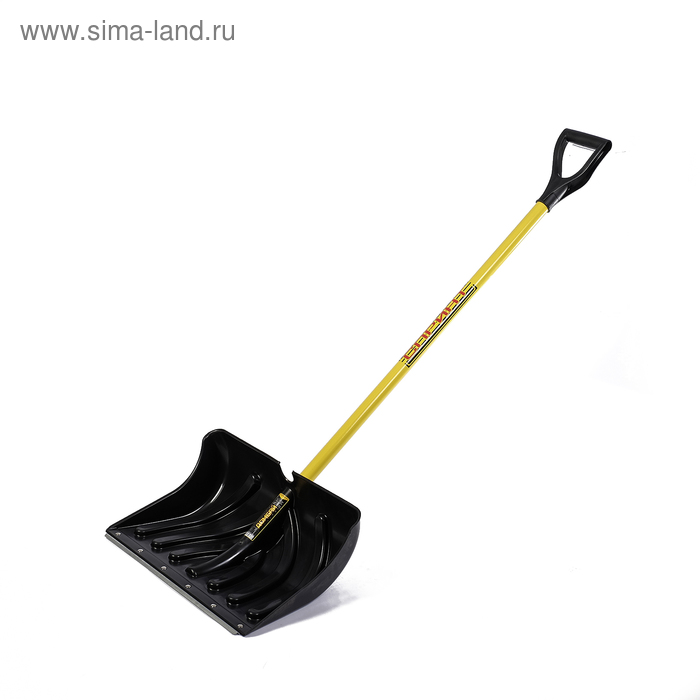 

Лопата пластиковая, ковш 350 × 510 мм, с металлической планкой, металлический черенок, с ручкой, СПРИНТ «Домбай»