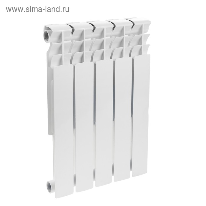 Радиатор биметаллический STI, 500 х 80 мм, 12 секций биметаллический радиатор smart bieasy one 500 12 секций