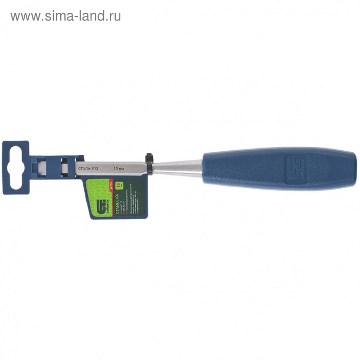 

Стамеска "Сибртех" 24710, пластиковая рукоятка, 120х10 мм, У12