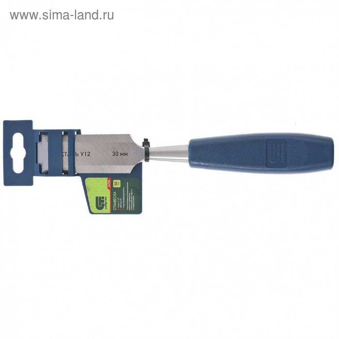 

Стамеска "Сибртех" 24730, пластиковая рукоятка, 120х30 мм, У12