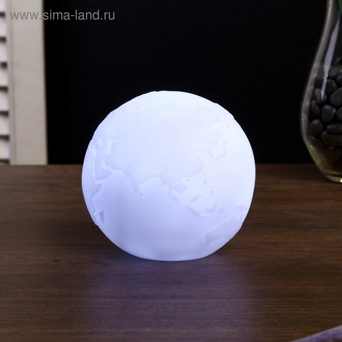 

Ночник "Планета" LED батарейки LR14 белый 8,5х8,5х9 см RISALUX
