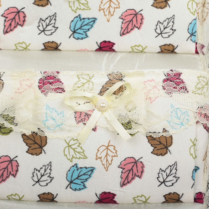 Органайзер с карманами подвесной "Кружева" 3 отделения, цвет МИКС