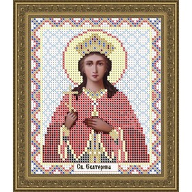 

Схема для вышивки бисером «Святая Екатерина»
