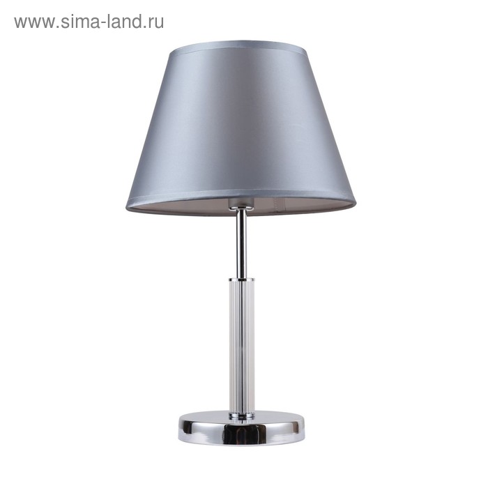 Настольная лампа Martina, 1x40Вт E14, цвет хром