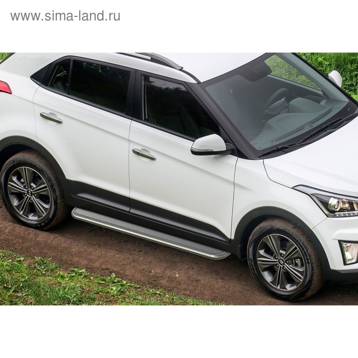 

Пороги с листом d57 Rival для Hyundai Creta I 2016-, 2 шт, R.2310.012