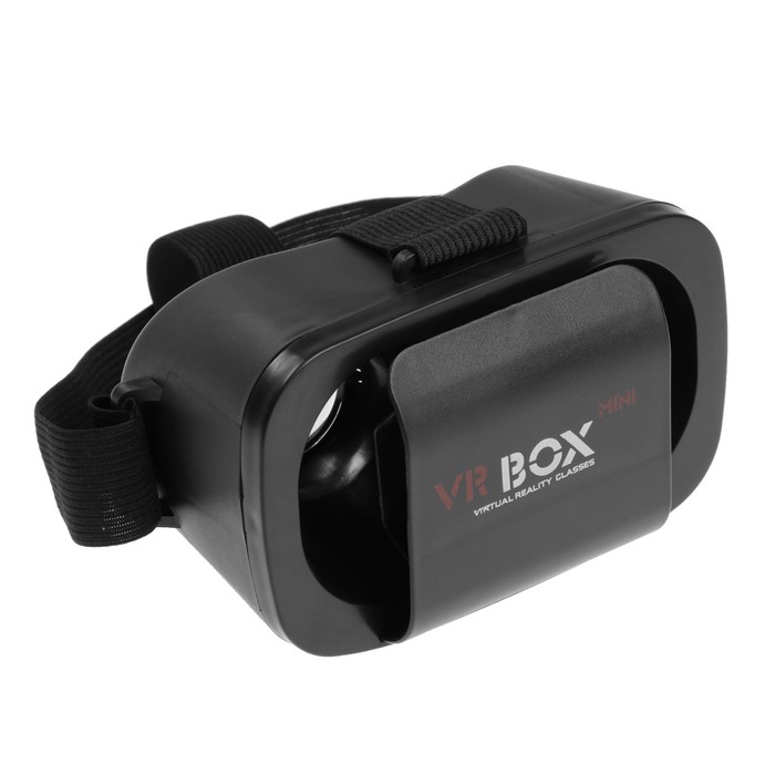 3D Очки виртуальной реальности мини LuazON, смартфоны до 5.5, чёрные 3d очки виртуальной реальности tfn vr m5 pro смартфоны до 6 пульт охлаждение регулировка