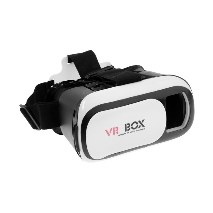 фото 3d очки виртуальной реальности luazon vr 2, смартфоны до 6.5" (75х160мм), черно-белые luazon home