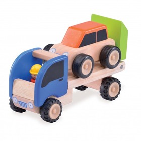 

Деревянная игрушка Miniworld «Мини трейлер»