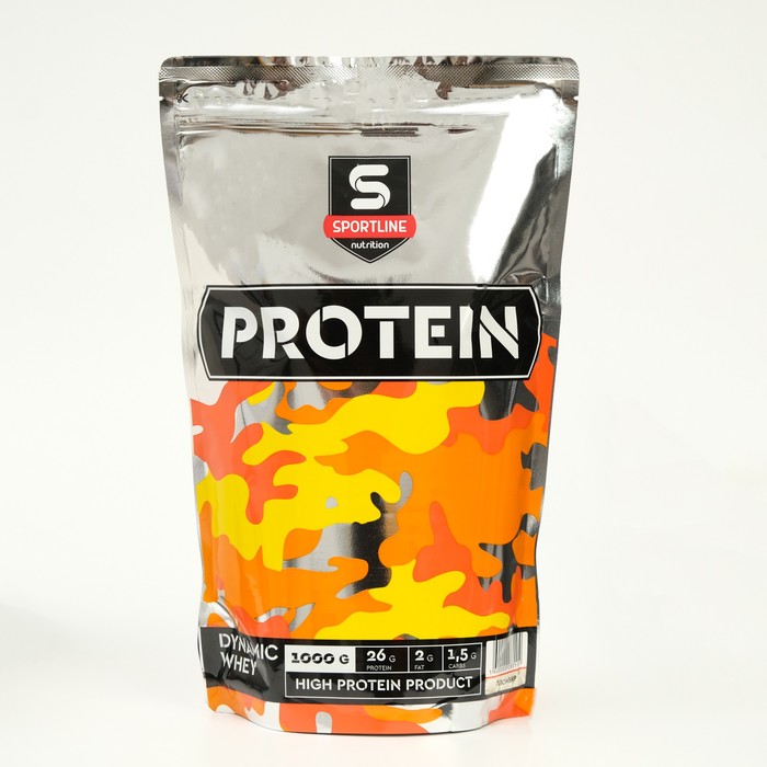 фото Протеин sportline nutrition dynamic whey protein, пломбир, 1000 г