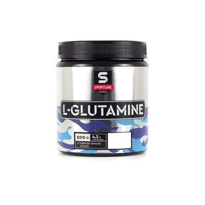 Глютамин SportLine L-Glutamine Powder 500g (Мандарин)