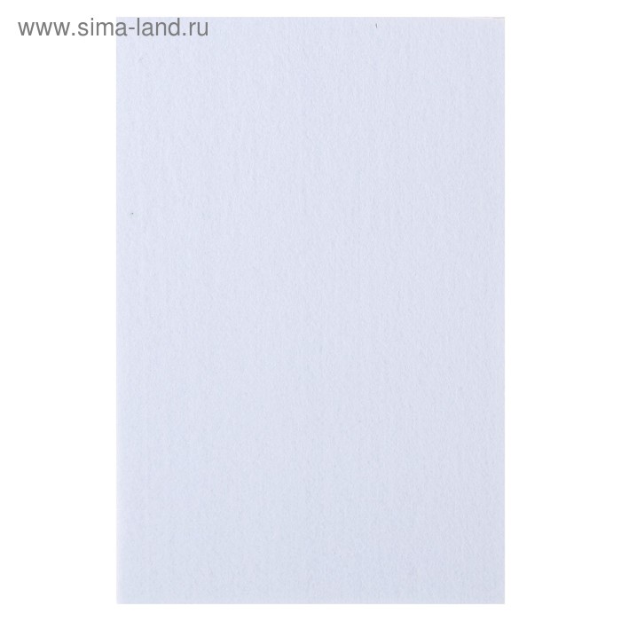 фото Фетр жёсткий 5 мм "зимний белый" набор 3 листов формат а4 арт узор