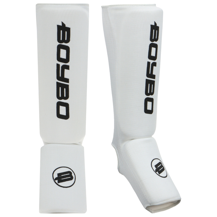 Защита голеностопа Boybo, р. M, цвет белый перчатки таэквондо boybo wtf с фиксацией р m