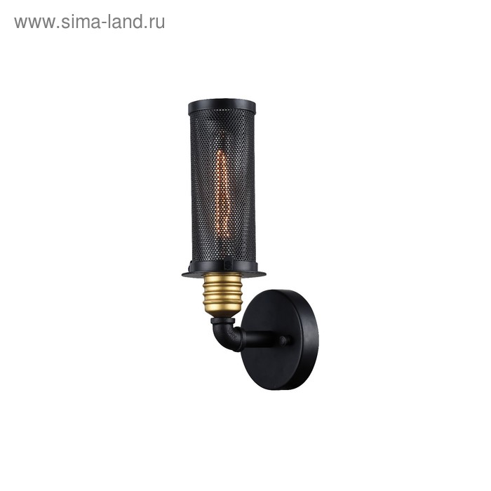 

Бра Strainer, 1x60Вт E27, цвет чёрный