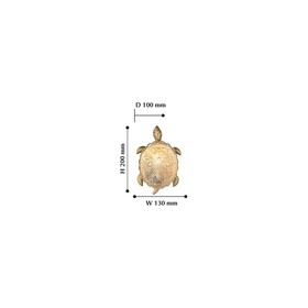 

Бра Turtle, 1x5Вт G9, цвет бронза