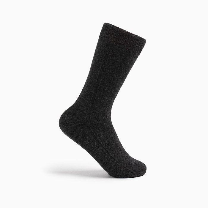 Носки мужские тёплые ПИЛОТ, цвет асфальт, размер 29 носки пилот размер 29 черный